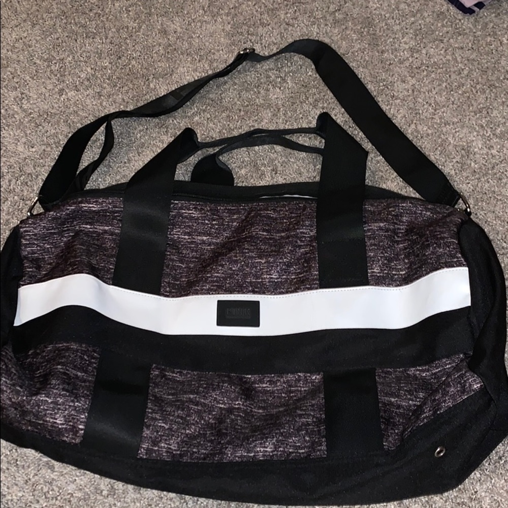 PINK DUFFLE BAG